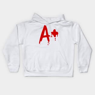 Blood Group A+ Positive #Horror Hospital Kids Hoodie